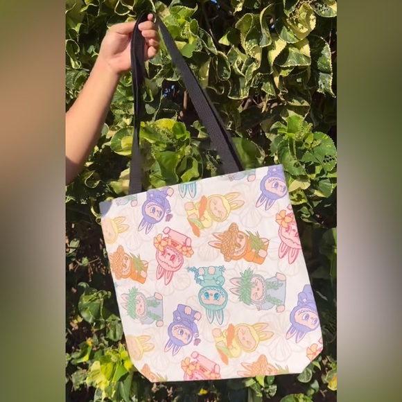 PuaBu (labubu) Tote Bag - Picture 1 of 1